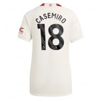 Dámy Fotbalový dres Manchester United Casemiro #18 2023-24 Třetí Krátký Rukáv